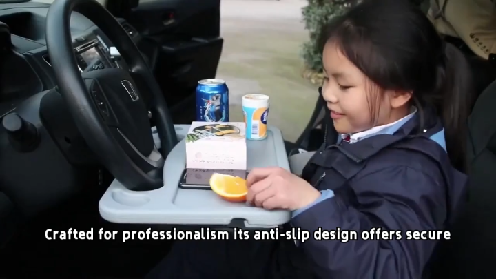 Portable Multifunctional Desk for Laptop Eating Travelling Food Tray for Car Sterling Wheel Tray Car Trays