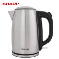 SHARP 1.7L 3000W Cordless Stainless Steel Kettle - EK-JX43-S3. 
