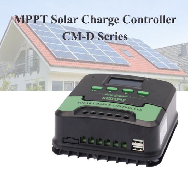 MPPT Controller 12V/24V Battery Regulator solar panel Charge Controller ...
