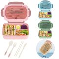 Bento Box Adult Lunch Box, Containers For Adults Men Women With 4 Compartments, Lunchable Food Container Back To School. 