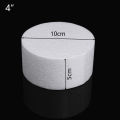 4/6/8 inch Flower Decor Dummy Sugarcraft Cake Foam Mould Polystyrene Styrofoam Round Practice Model. 