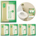 50/20pcs flushable toilet mat, disposable toilet seat, public restroom, airplane and camping, adult toilet essentials.