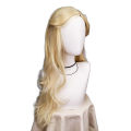 Glinda Cosplay Wig For Women Girls Wicked Long Wavy Blonde Heat Resistant Synthetic Hair Wigs Cos Glinda Party.