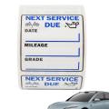 Car Service Reminder Stickers 250 Sheets Car Service Stickers 2x2In Maintenance Reminder Stickers Oil Change Reminder Stickers. 