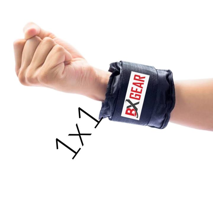 1/2

BX Gear Wrist WEIGHT 1 KG + 1 KG = 2 KG, Pair Weight Bearing Ankle wrist Strap Leg Strength Resistance Bands for Speed Training Running Exercise Workout Fitness Band