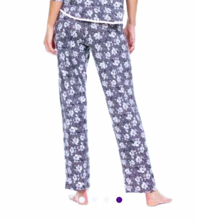Viscose Cotton mix fabric long trouser for women