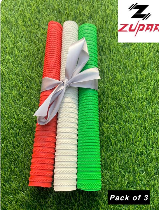 Pure Rubber Material Bat Grip. pack Of three grips/Hard Ball Bat Grip/ Tennis Bat Grip/ plain Grip