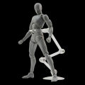 Doll Stands Figure Display Bracket Action Base For 1/144 SHF Robot Model. 
