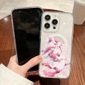1PC Japanese Anime Rare Sylveon Phone Case Magnetic for iPhone 16 14 13 11 12 15 Pro Max X XR XS Plus SE Soft Clear Tpu Cover. 