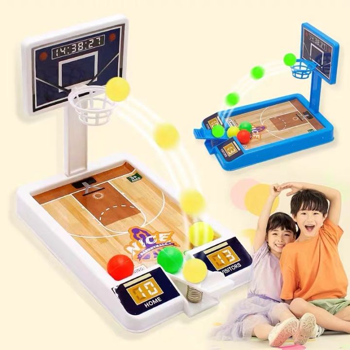 Mini basketball tabletop toy shooting hands-on puzzle indoor and outdoor interactive game education stress relief toys