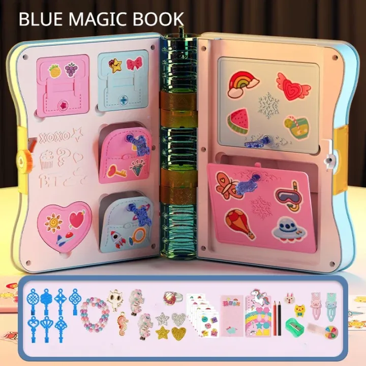 Jewelry%20Makeup%20Kit%20for%20Kids%20Magic%20Book%20%20DIY%20Handmade%20Rings%20Bracelets%20Pretend%20Play%20Princess%20Girl's%20Birthday%20Xmas%20%20-%20Image%207