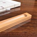 Handcrafted Bamboo Incense Holder Sandalwood Coil Base Serene Elegance Home Yoga Studio Decor Meditation Relaxation Accessory.