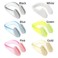 Nose Clip 10Pcs Candy Color Soft Silicone Nose Clip Small Swimming Adult Children Swimming Pool Accessories Water Sports. 