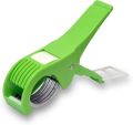 2 in 1 Vegetable & Fruit Multi Cutter & Peeler,Veg Cutter Sharp Stainless Steel 5 Blade Vegetable Cutter with Peeler (Green, Plastic). 
