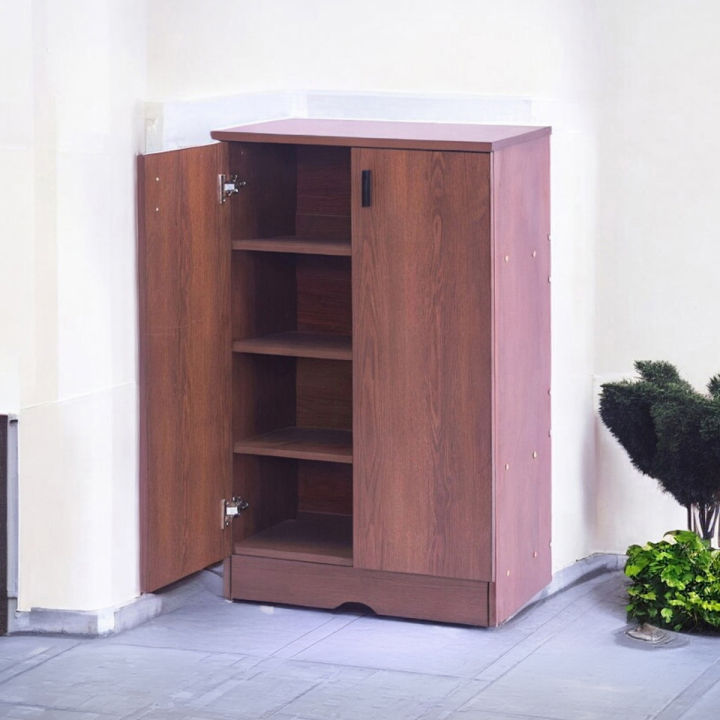2 Door Shoe Cabinet Modern Space saving 4 shelve Hudson's Shoe Rack for your Home and office use Shoe Organisser 30/24''