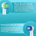 Replacement Brush Head Refill for Oral B Braun Toothbrushes Sensitive Precision Clean Standard Floss Brush Nozzles For Oralb.