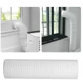 Air Conditioner Window Vent Kit Adjustable Air Conditioner Exhaust Hose Tube Connector Extension Pipe AC Exhaust Vent Hose Set. 
