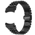 Samsung Galaxy Watch 7 6 5 4 (20 mm) Stainless Steel Strap Metal Bracelet with Curved End No Gaps Adapter. 
