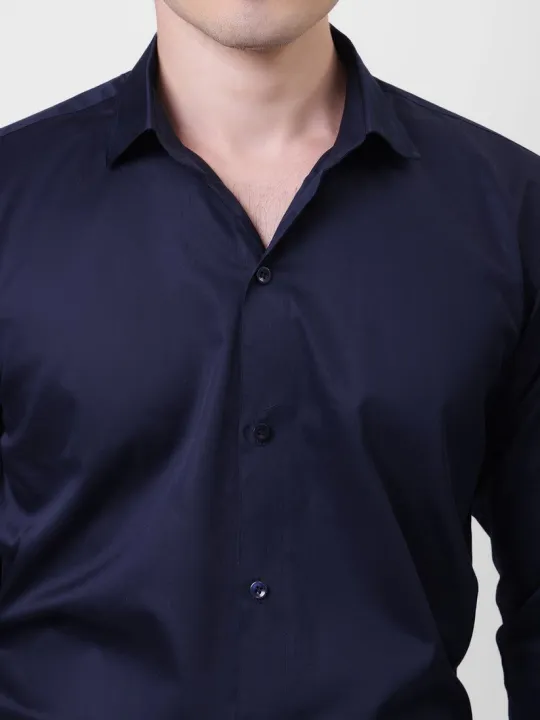 Dark%20Blue%20Full%20Sleeve%20Formal%20Shirt%20For%20Men%20-%20Image%202