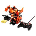 Kids remote control transformer toy car with all features 180 ° rotation rechargeable batteries. 