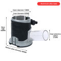 Woodworking Router Trimming Machine Bases Adjust Aluminum Alloy Plunge Router Base Trimmer Machine Base Power Tool Accessories.