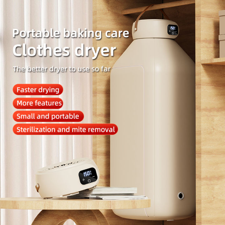 Portable%20Electric%20Dryer%20Multifunctional%20Dryer%20Foldable%20Timed%20Fast%20Drying%20Low-noise%20Warm%20Air%20Heating%20Clothing%20Care%20Mini%20Dryer%20-%20Image%202