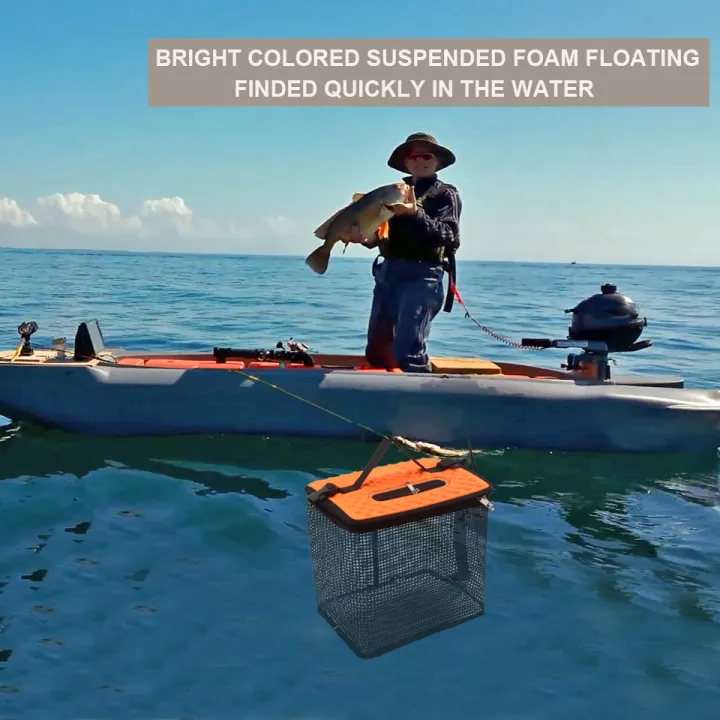 Floating%20Fish%20Basket%20Fish%20Basket%20for%20Caught%20Fish%20Foldable%20Fishing%20Holder%20Minnow%20Bucket%20Portable%20Collapsible%20Mesh%20Fishing%20Bait%20-%20Image%205