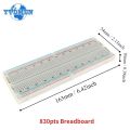 Breadboard Jumper Wire Kit MB102 Breadboard 830 Point Solderless Pcb Test Develop Bread Board Jumper Cable Electronics Diy Kits. 