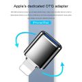 iPHONE OTG Adapter 3.0 Lightning to USB Port Apple Connector For ios, ipad - High SpeedUSB Female Support Connect USB Flash Drive, U Disk, for iPhone. 