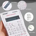 1pc Engineering Scientific Calculator 2 Line Function Calculator Fraction Calculator Statistic Calculator For School Calculator. 