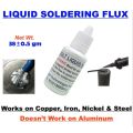 2 Pcs of 25ml Steel Soldering FLUX-Liquid Soldering Flux for steel metel copper and barass Sky Bolt Liquid Soldering Flux- Soldering Paste - No need Spot welding machine for 18650 Cells. 