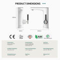Briwellna Electric Water Heater 220V Kitchen Faucet Tankless Geysers Faucet Heater Heating Tap Instantaneous Heaters Robinet.