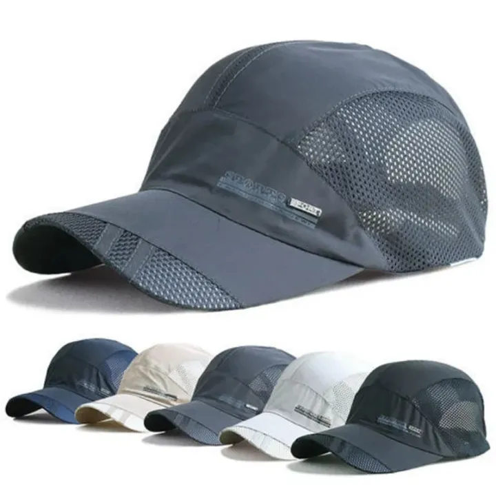 1 Sun Hat, Summer MEN'S AND WOMEN'S Korean Outdoor Sports Quick Drying Sun Shading Baseball Cap