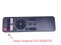 Haier Android LED Remote Control (u28). 