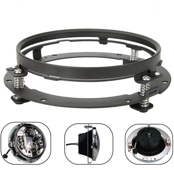 7%20inch%20LED%20Round%20Headlight%20Ring%20Mounting%20Bracket%20for%20Harley%20Road%20King%20Motorcycle%20Headlight%20Mount%20-%20Image%202