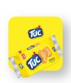 Tuc Biscuit crispy and salty snack pack  Rs :40 ( pack of 8 piece). 
