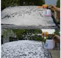 Foam gun car wash. 