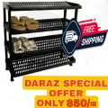 Shoe Rack High quality plastic 4 Tier limited stock bst prrise. 