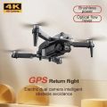New 2025 G.P.S Drone with 4K Camera for Adults 90° Rotatable 4K Dual HD Camera Long Flight Time 5GHz FPV Drone pc. 