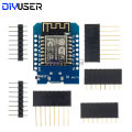 D1 Mini TYPE-C/MICRO ESP8266 ESP-12F CH340 V2 USB D1 Mini WIFI Development Board D1 Mini NodeMCU Lua IOT Board 3.3V With Pins. 
