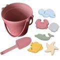 Silicon beach bucket. 