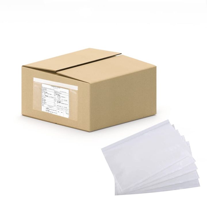 Clear%20Self-Adhesive%20Packing%20List%20Envelopes%2010PCS%20Plastic%20Shipping/Mailing%20Pouch%20Enclosed%20Bags%20for%20Packing%20Slips%20Invoice%20Label%20-%20Image%203