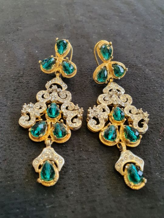Golden Zinc Earrings