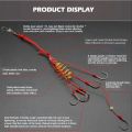 4pcs/box Explosive Fishing Hook Spring Feed Cage Lure Fishing Hook Carp Fishing Tackle Combinatfon Fishing Accessories.