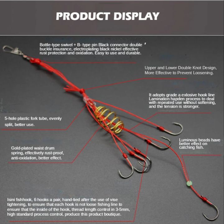 4pcs/box%20Explosive%20Fishing%20Hook%20Spring%20Feed%20Cage%20Lure%20Fishing%20Hook%20Carp%20Fishing%20Tackle%20Combinatfon%20Fishing%20Accessories%20-%20Image%202