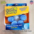 Scrub Daddy ®   Toilet Wand System Refill Pack, Fresh Scent 6 Tablets, Water-Soluble Toilet Cleaning Tablets.. 