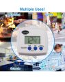 Digital Water Resistant Shower/Bath/Kitchen Timer Steam Proof Bathroom Wet Room. 