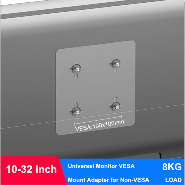 1%20PC%20VESA%20Mount%20Adapter%20Bracket%20Kit%20Non-VESA%20Mounting%20Universal%20for%2075%20VESA%20Monitor%20Arm%20Compatible%20Monitor%20Holder%20Arm%20Extension%20-%20Image%207