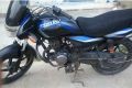 Bajaj Platina stickers 125cc Black Bike Blue Sticker. 