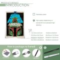 1pc Home Decoration Poster Star-Wars The Mandalorian Movie Wall Sticker Bedroom Living Room Mural High Quality Printed Matter. 